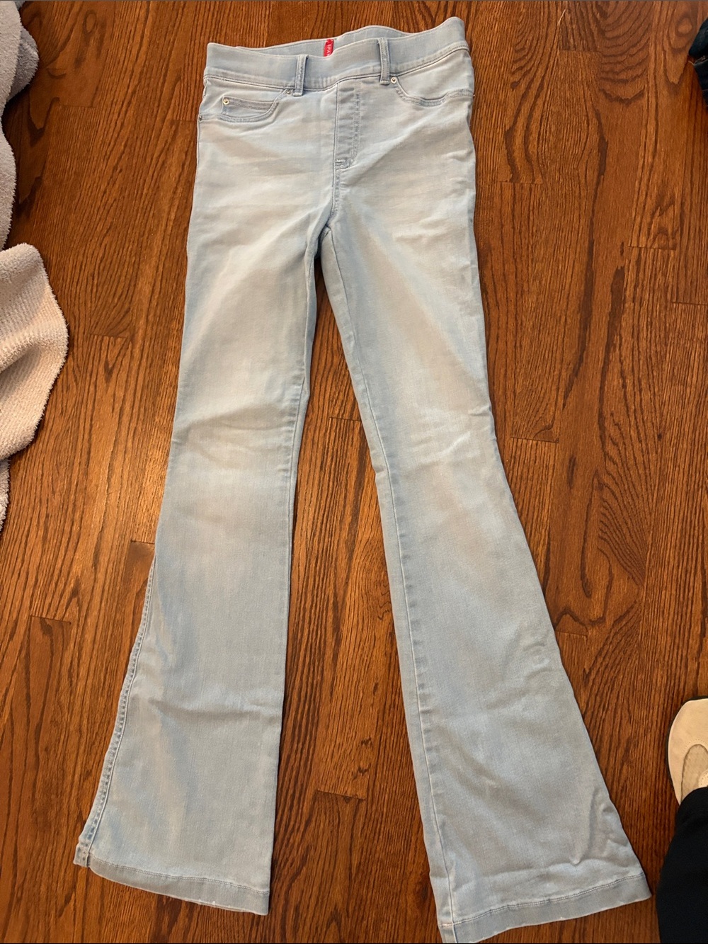 SPANX Light Blue Flare Jeans